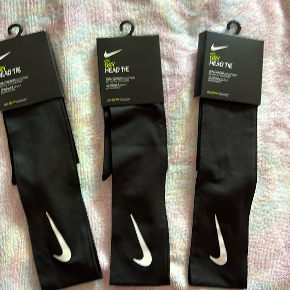 Nike Dry Head Tie Blk 3 pcs